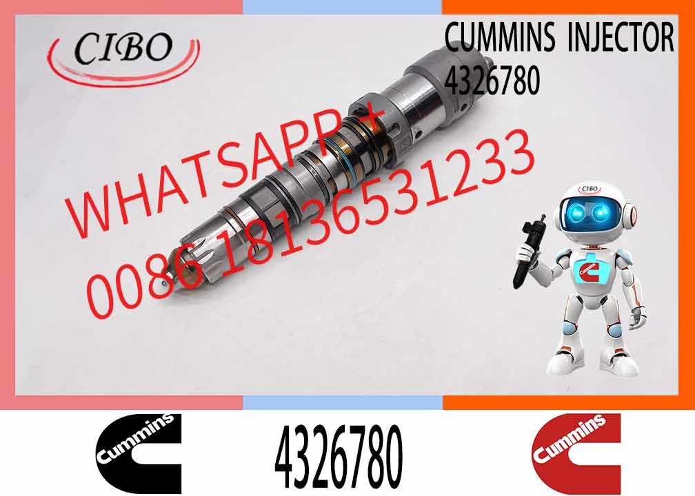 COMMON RAIL FUEL INJECTOR 4326780 4088427 4087893 4001813 4010025