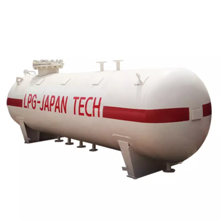 Horizontal 1.77MPa LPG Gas Storage Tank 30cbm 40cbm