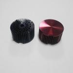 Anodizing Red Al1070 Cold Forged Heat Sink For Led Light ISO9001