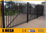 6 Point Welds Security Metal Fencing Black Aluminium Palisade Fence