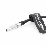Three 0B 2 Pin Female 0B 2 Pin Male Camera Power Cable For ARRI RED