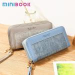 Custom Logo Avaliable Fashion Pu Leather Multi-card Mobile Phone Charger Wallet