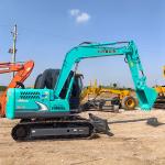 Hydraulic 42kw SK75 Used Kobelco Mini Excavators For Sale