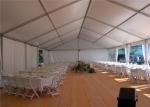 Waterproof High Peak 12m * 36m Clear Span Tent For Garden Party Fire Resistant