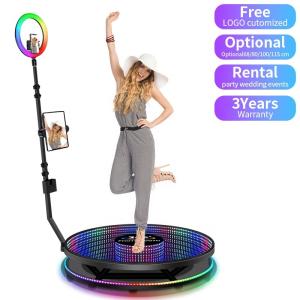 Wholesale 25CM Platform Height Automatic 360 Booth for Outdoor Events and Selfie Photography from china suppliers