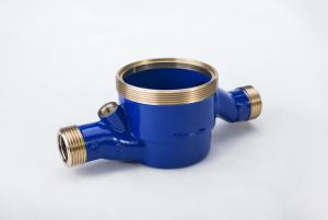 Wholesale High Power Brass Water Meter Body , Customized Cold Water Flow Meter from china suppliers