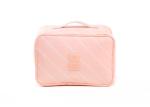 Women Travel Underwear Organizer / Makeup Bag With Different Compartments