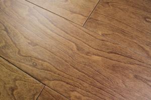 Wholesale multi layers Birch Engineered wood Flooring, handscraped and stained color from china suppliers