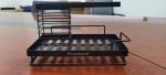 Moweavol Multi-function Dish Drying Rack Over Sink Display Stand Stainless Steel