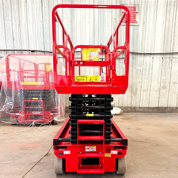 8m Self Propelled Aerial Work Platform with Battery Power and 48V/4.5kw Lifting Power