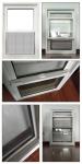 Modern UPVC Vinyl Double Hung Windows Soundproof Sash And Casement Windows