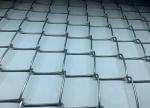 Steel Diamond Chain Link Fencing Galvanized 2-3/8 inch 11 Gauge 5ft X 50ft