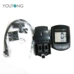 ABS Spinning Digital GPS Bicycle Speed Meter Cycle Speedometer With Wired Bike
