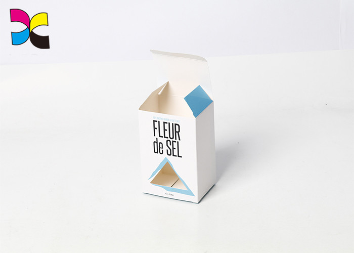 Die Cut Custom Packaging Boxes Window Display Commodity Toothpaste Hard Paper