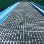 Welded GW-100 19-W-4 Spacing Heavy Duty Steel Grating Galvanized