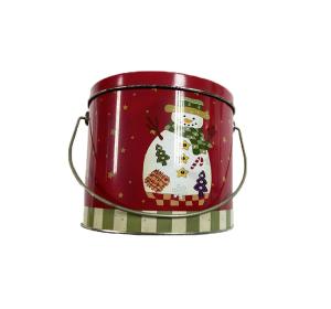 Wholesale Multiple Color Metal Bucket With Handle , Lidded Metal Bucket Customized Logo from china suppliers
