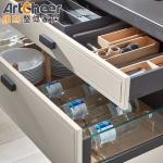 European Style Birch Wood Wall Hanging Kitchen Cabinet for Modular Kitchen