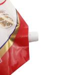 500ml 1L, 2L Clear Stand Up Spout Pouch And Plastic Packing Bag For Cooking Oil/