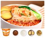 Medium Spicy Non Meat Healthy Vegan Ramen Instant Noodles OEM Acceptable
