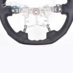 Alcantara Personalised Red Stripe Steering Wheel Toyota Hilux Matte Black
