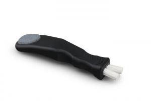 Wholesale Black Portable Skate Sharpener For Ice Hockey , Handheld Sweet Stick Blade Edge Enhancer from china suppliers