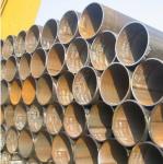 Straight Seam Longitudinal Q235b Carbon Steel Welded Pipe Od 195mm