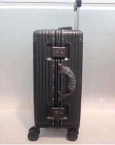Wholesale Long-Distance Suitcase 20 Inch 24 Inch 26 Inch Aluminum Frame Suitcase Travel Suitcase Password Wide Handle Trolly Lugga from china suppliers