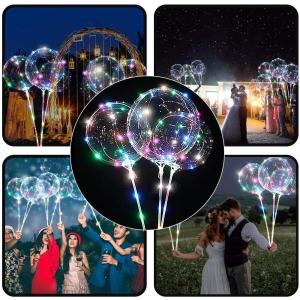 Wholesale Mini LED Balloon String Lights Holiday Decoration Light Up Balloons Wedding from china suppliers
