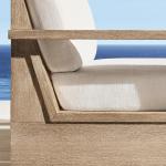Outdoor Furniture Customized Color Customized Garden Furniture Rattan Sofa Teak