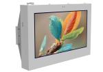 Intelligent Floor Standing Outdoor Advertising LCD Display 75 Inch
