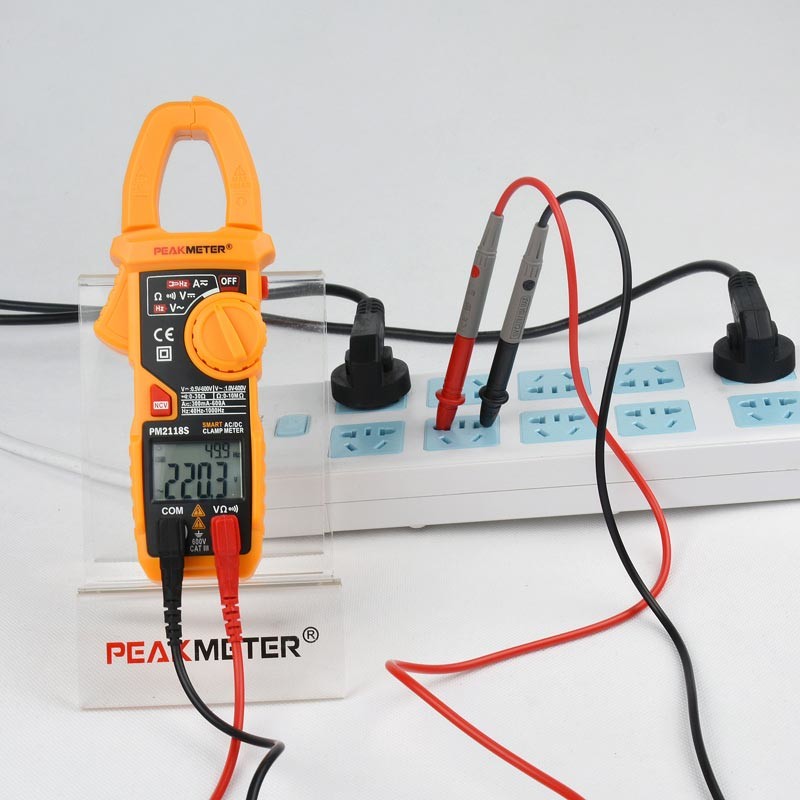 6000 Counts Digital Ac Clamp Meter Low Pass Filter High Safety Standard