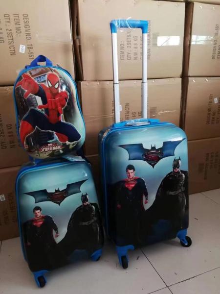 Kids Luggage Cartoon Bags Wholesale Unisex Style Spinner Outdoor Suitcase For