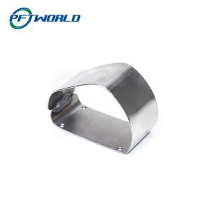 Wholesale Stainless Steel Metal Bending Parts Precision PDF CAD Drawing Silver Color from china suppliers