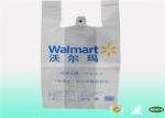 Printed Plastic Shopping Bags With Handles , Recycled Biodegradable Shopping
