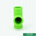 Fittings Reducing Tee Ppr Green Pipe Accessories Welding Connection