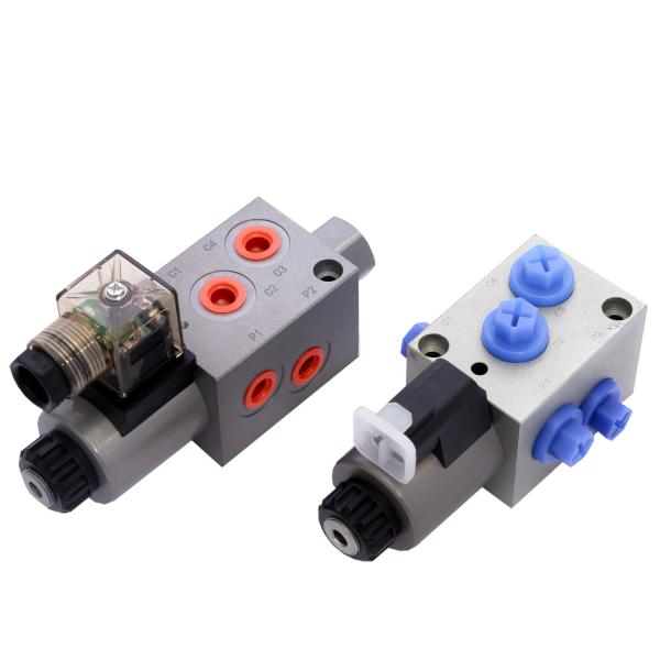 High efficency VBCD-DE A two-position, six way Steel 350bar / 210bar Rated