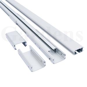 Wholesale Tuya Diy Motorized Curtain Rod 5.2m Electric Curtain Track Alexa Silent from china suppliers