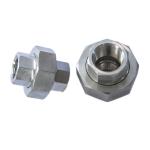 1 1/2" SW Forged Pipe Fittings 3000 LB SA105N A105N Stainless Steel Union