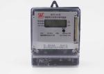 Single Phase Energy Meter , IC Card Prepaid Electric Card Meters For Landlords