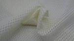 Mesh White Fabric 90% Nylon 10% Spandex 120 Gsm Water Droplets Shape
