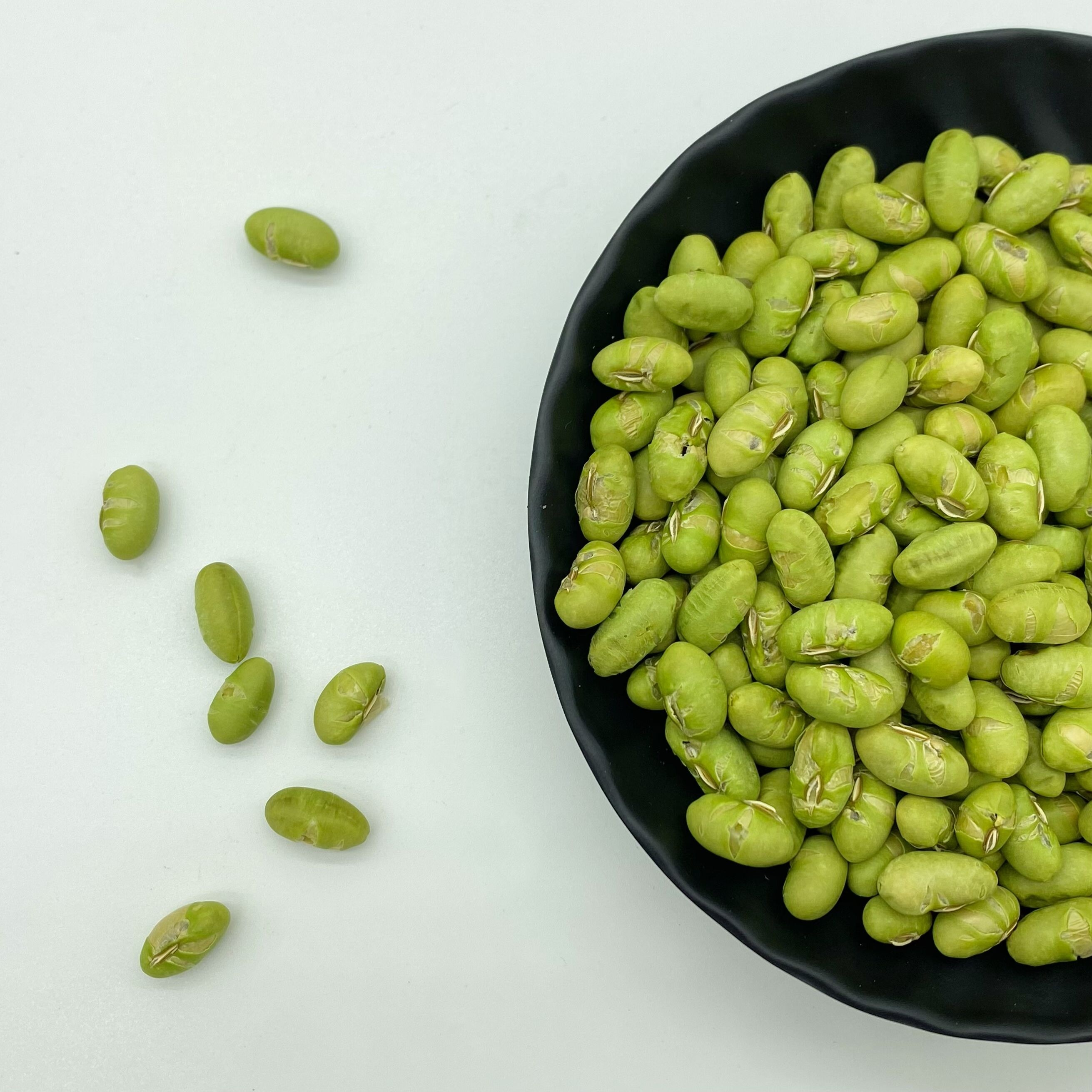 Nutritious Crispy Unsalted Dry Roasted Edamame Kernel Protein Packed Snack