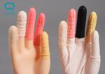 Electronic Industry Clean Room Natural Rubber Finger Cots Non Slip
