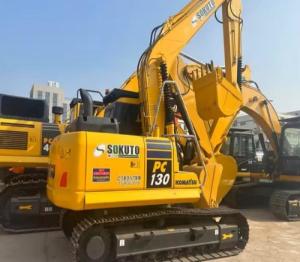 Wholesale Second-hand 12ton high-efficiency hydraulic excavator Komatsu PC130-7 from china suppliers