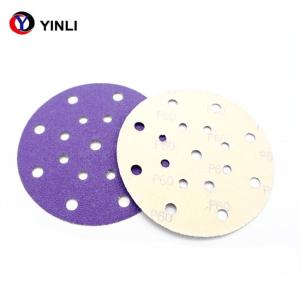 Wholesale Round Purple Zirconia Grinding Disc , 6 Inch 800 Grit Sanding Discs from china suppliers