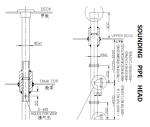 SOUNDING PIPE HEAD MEASURING PIPE HEAD SOUNDING INJECTION HEAD BODY MATERIAL -