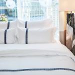 ECO-friendly linen Wholesale Bed Sheet for Star Hotel 100% Cotton Linen bed
