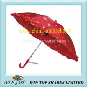 Wholesale 15.5&quot; Printed Lace Kid Umbrella from china suppliers