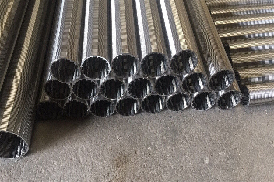304 Stainless Steel 219mm Well Water Screen Filter Continuous Slot