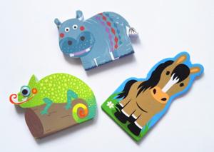 Wholesale Promotional Custom Sticky Notes Animal Shaped C2S Glossy Art Paper Cover from china suppliers