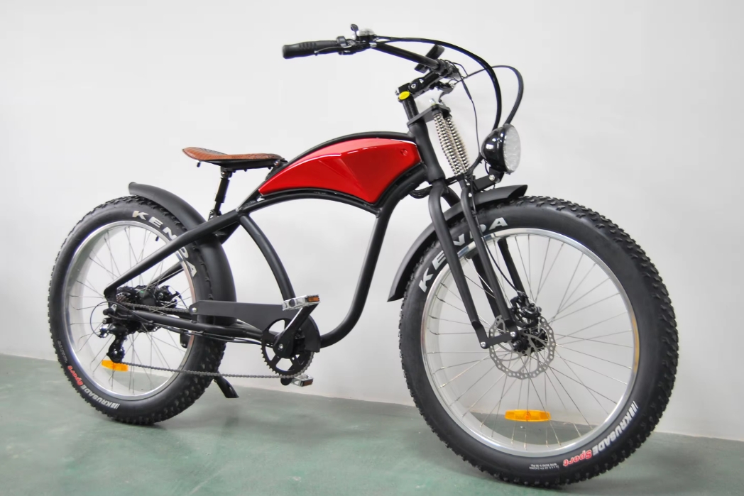 Hot Sale 26"*4.0 Fat Tire Ebike 7 Speed Electric City Bike 48V 500W 750W 1000W Optional Electric Bike For Adults